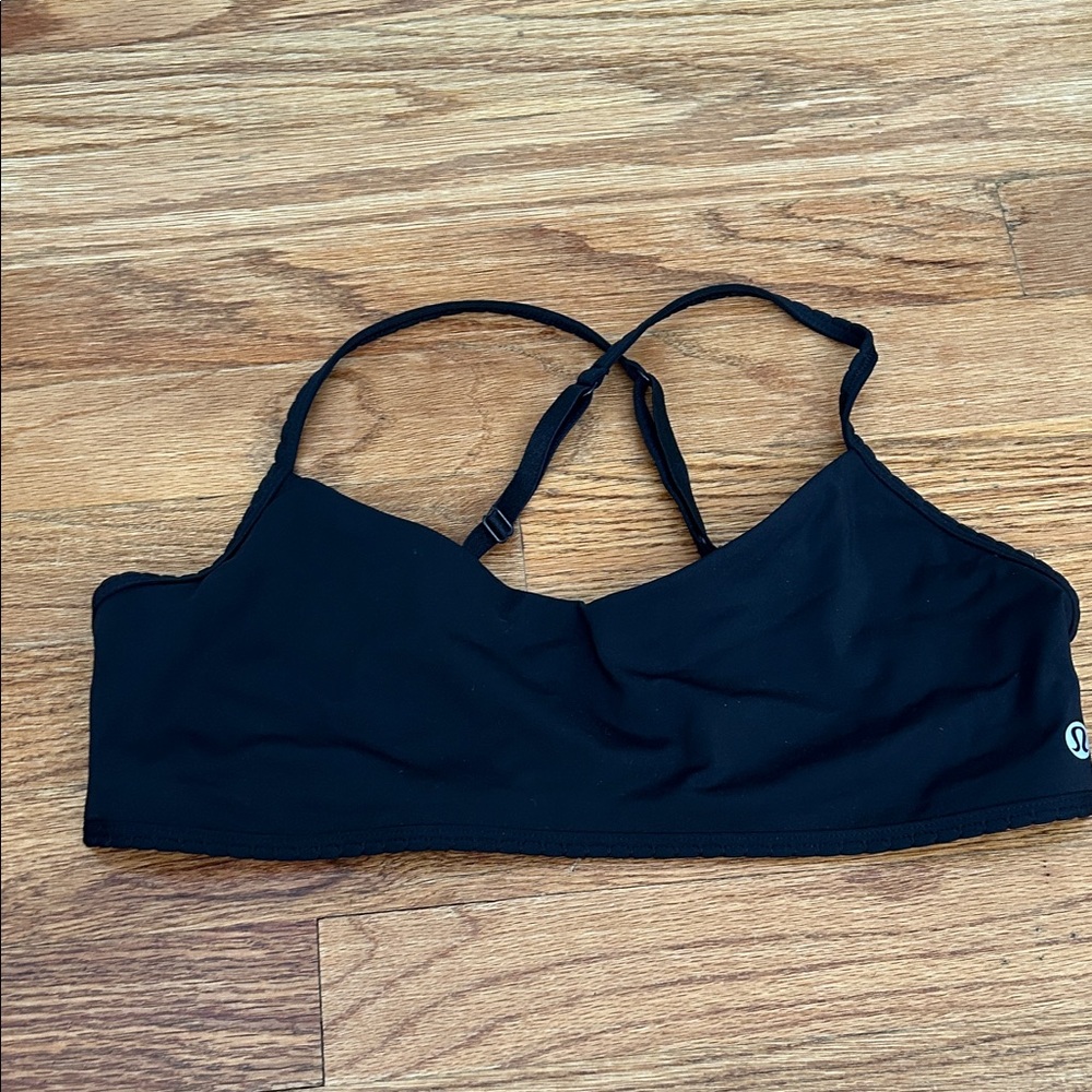 lululemon athletica Black Sports Bralette Sz 10